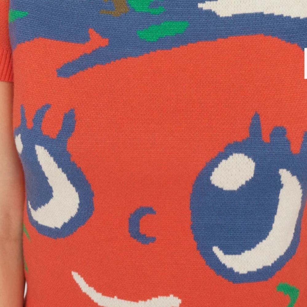 NWT Lazy Oaf - Bad Apple Oversized Sweater - Picture 13 of 13